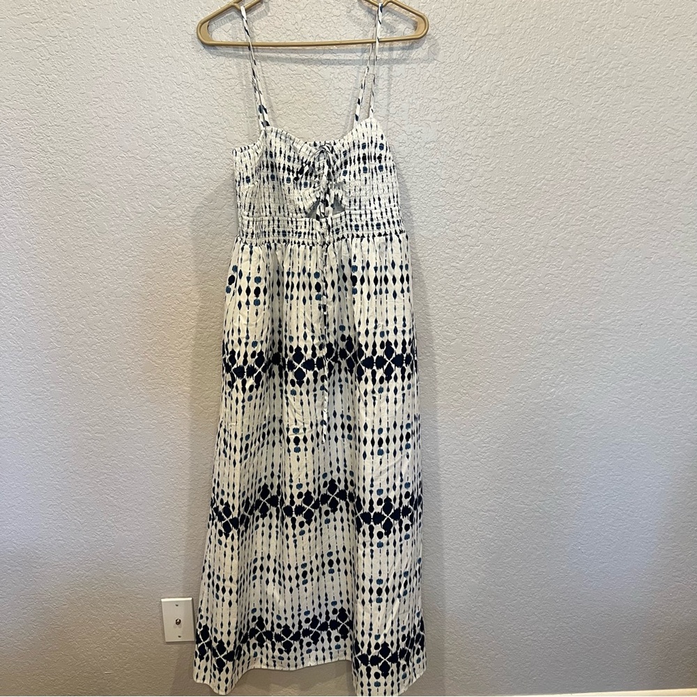 Universal Threads from Target in stores right now white with blue maxi dress